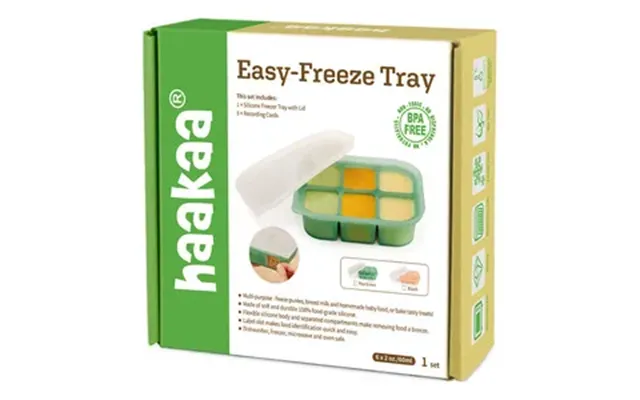 Haakaa Easy-freeze Tray - 6 Compartments