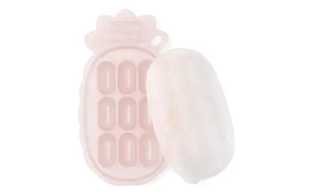 Haakaa Pineapple Silicone Nibble Tray - Blush