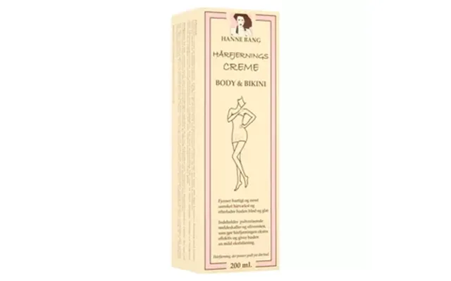Hanne Bang Hårfjerningscreme Body & Bikini - 200 Ml