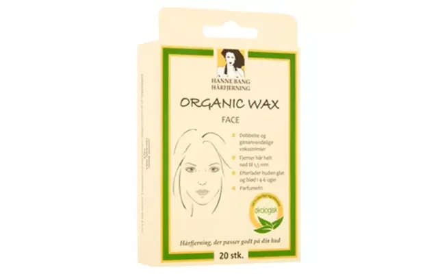 Hanne Bang Organic Face Wax - 20 Stk.