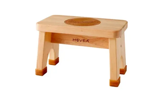 Hevea Rubberwood Stool - Natural