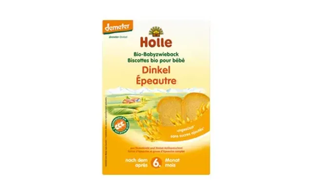 Holle Spelt Tvebakker Til Baby Ø - 200 G