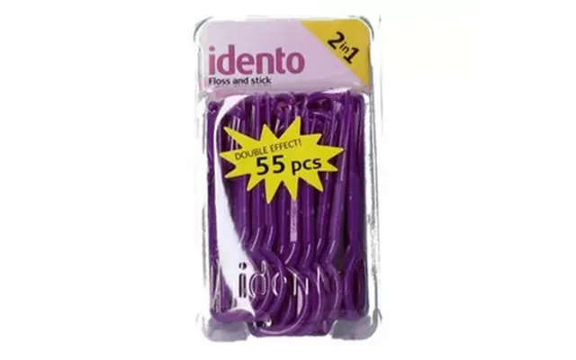 Idento-floss Tandtråd Stik - 55 Stk.