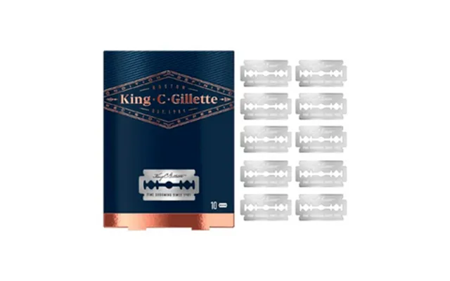 King C. Gillette Double Edge Razor Blades - 10 Stk.
