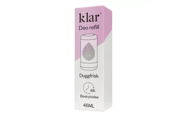 Klar Deo Refill Dugfrisk - 45 Ml.