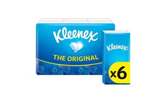 Kleenex Original Lomme - 6 Pk.