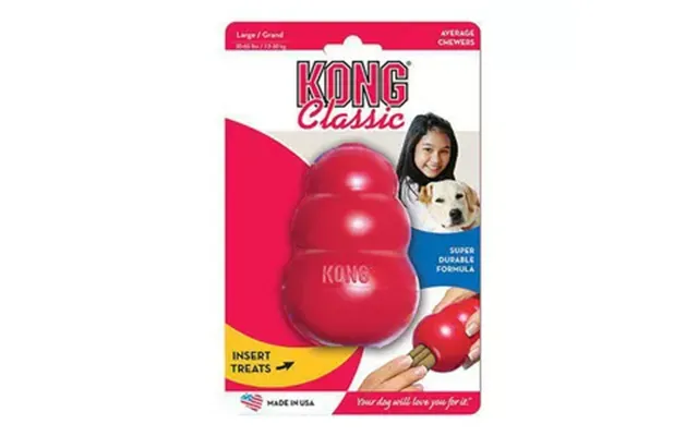 Kong Classic Rød 11x7 Cm - L