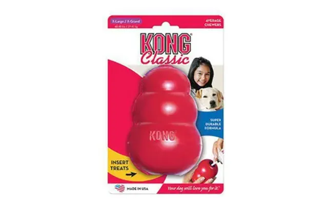 Kong Classic Rød 13x9 Cm - Xl