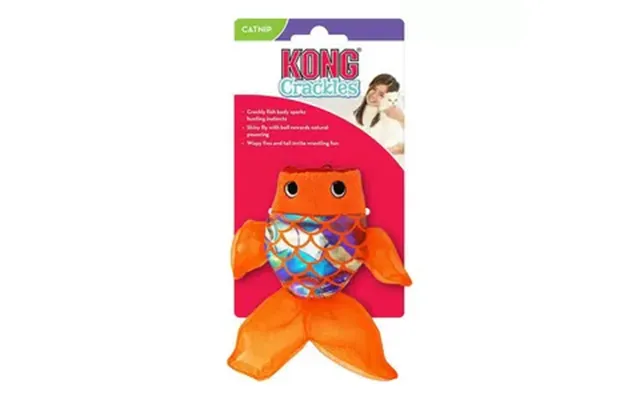 Kong Crackles Gulpz Kattelegetøj
