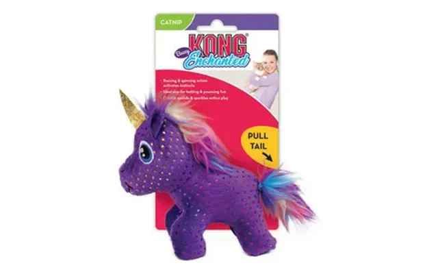 Kong Enchanted Buzy Unicorn M. Catnip