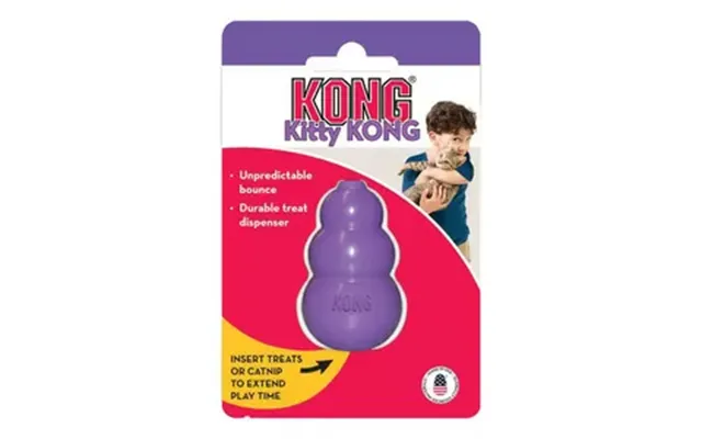 Kong Kitty Kattelegetøj - Lilla