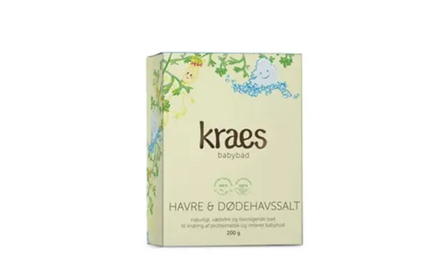 Kraes Babybad - Havre & Dødehavssalt