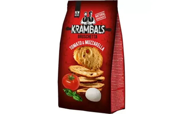 Krambals Bruschetta Tomat & Mozarella - 70 G
