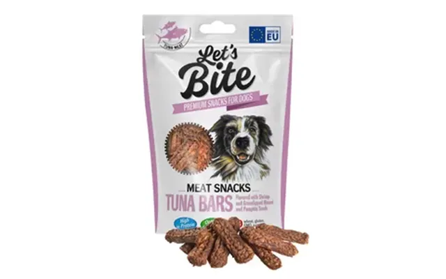 Lets Bite Meat Snacks, Tun & Fjerkræ - 80 G