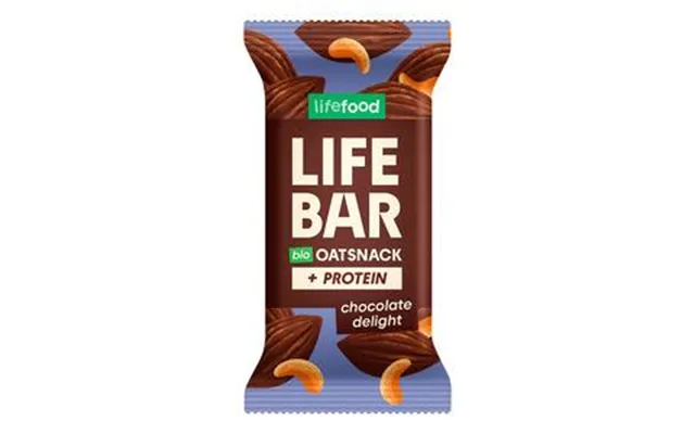 Lifefood Lifebar Havrebar Protein Chocolate Delight - Øko