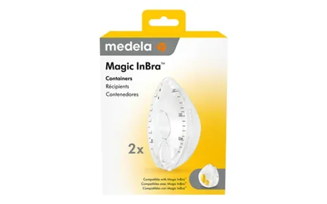 Medela Magic Inbra Beholdere - 2 Stk.