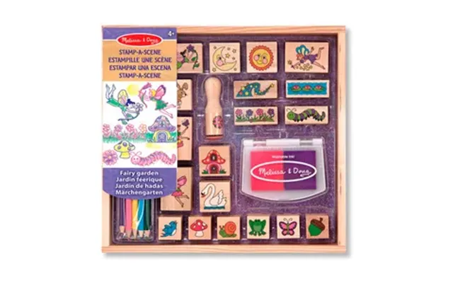 Melissa & Doug Stempelsæt - Eventyrhave