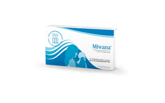 Miwana Næsedråber - 20 X 5 Ml