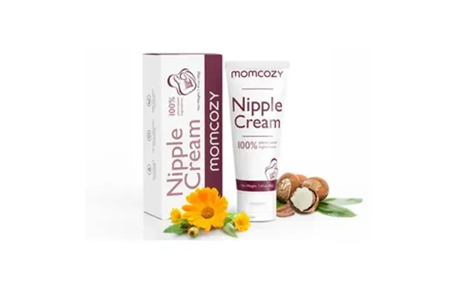 Momcozy 100% Naturlig Vegansk Lanolinfri Nipplecream - 40 G.