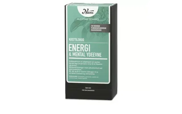 Nani Energi & Mental Ydeevne - 30 Breve