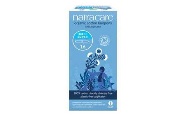 Natracare Tamponer Super Øko M. Hylster - 16 Stk.