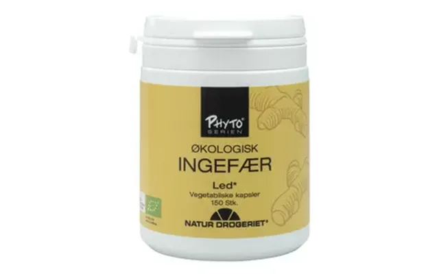 Natur-drogeriet Ingefær Ø - 150 Kaps.