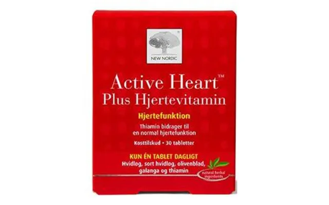 New Nordic Active Heart - 30 Tabl.
