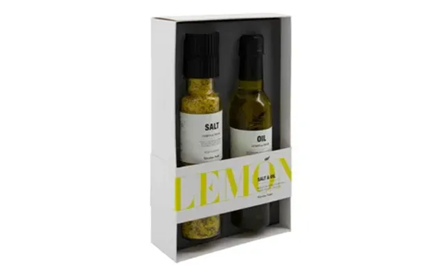 Nicolas Vahé Gift Box Salt & Oil - Lemon