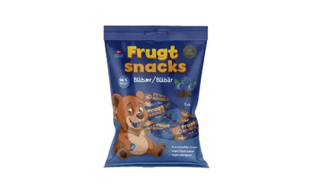 Nordthy Frugt Snacks Blåbær - 7 Stk.