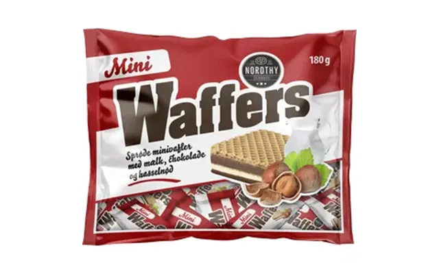 Nordthy Mini Waffers - 150 G