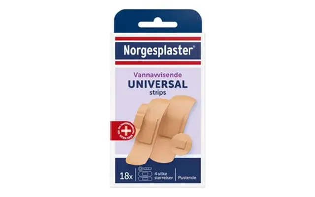 Norgesplaster Universal Plasterstrips - 18 Stk.