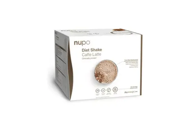 Nupo Diet Shake Caffe Latte - Kæmpekøb