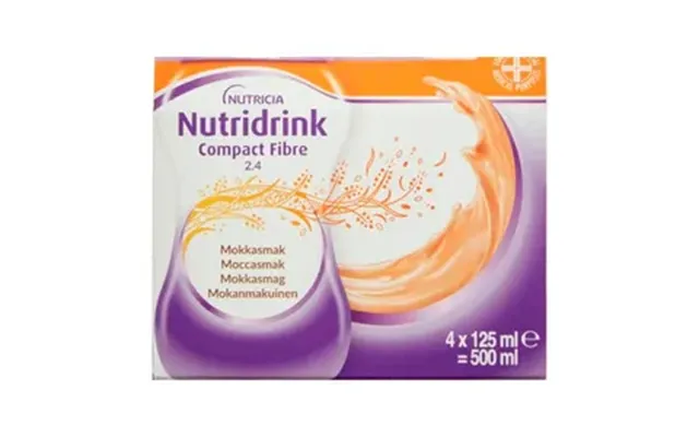 Nutridrink Compact Fibre Mocca - 4 X 125 Ml.