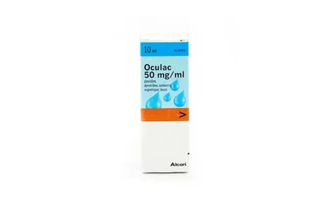 Oculac Øjendråber 50 Mg Ml - 10 Ml
