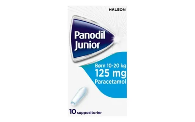 Panodil Junior 125 Mg - 10 Suppositorier