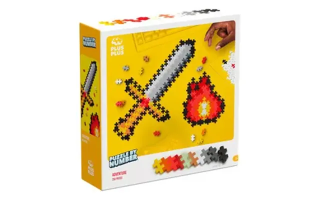 Plus-plus Puzzle By Number Adventure - 250 Stk.