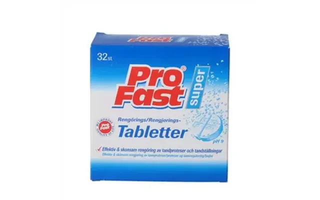 Profast Rengøringstabletter - 32 Tab
