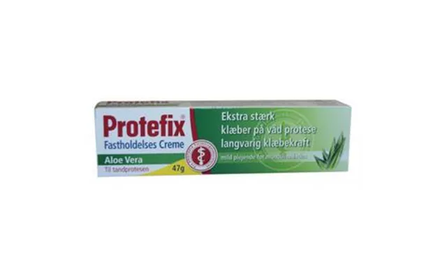 Protefix Fastholdelses Creme Aloe Vera - 47 Gr