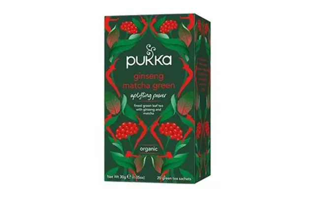 Pukka Ginseng Matcha Green Te Ø - 20 Breve