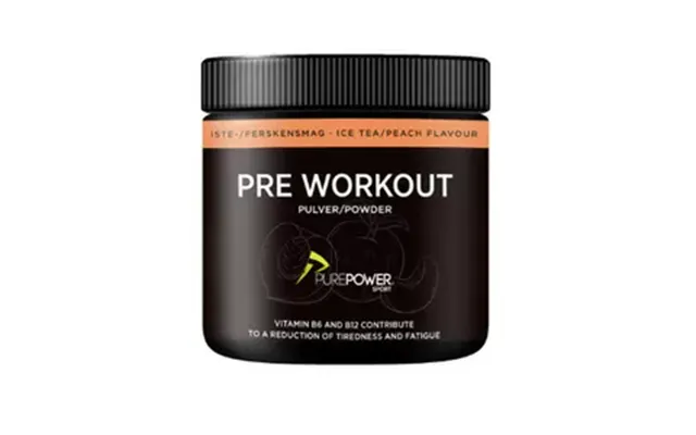 Purepower Pre Workout Icetea Peach - 300 G