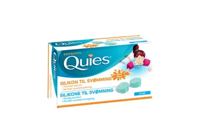 Quies Ørepropper Silikone, Kids - 3 Par