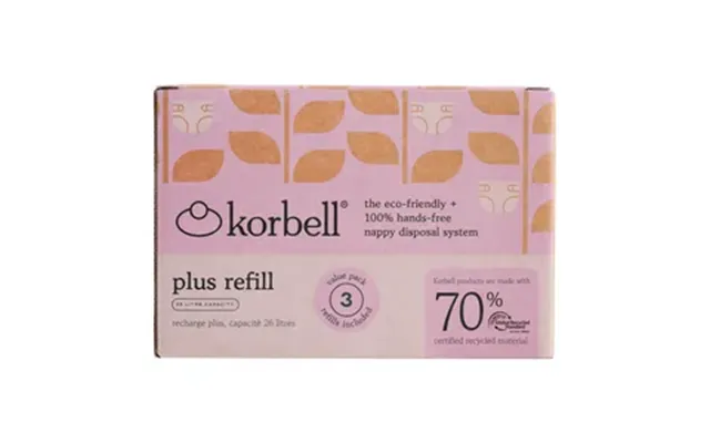Refill Til Korbell Plus Blespand - 3 Pak