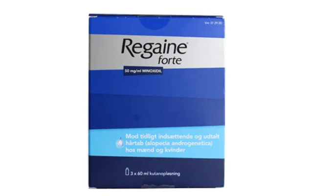 Regaine Forte Mod Hårtab 50 Mg Ml - 3x60ml