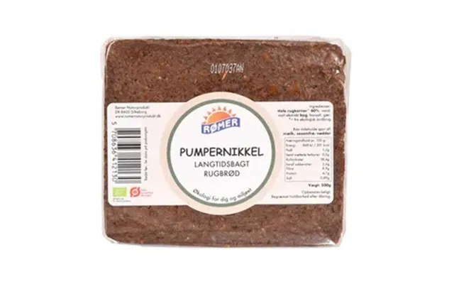 Rømer Natur Produkt Pumpernikkel Rugbrød Ø - 500 G.