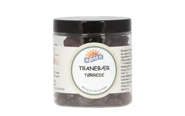 Rømer Tranebær Tørrede Ø - 125 G