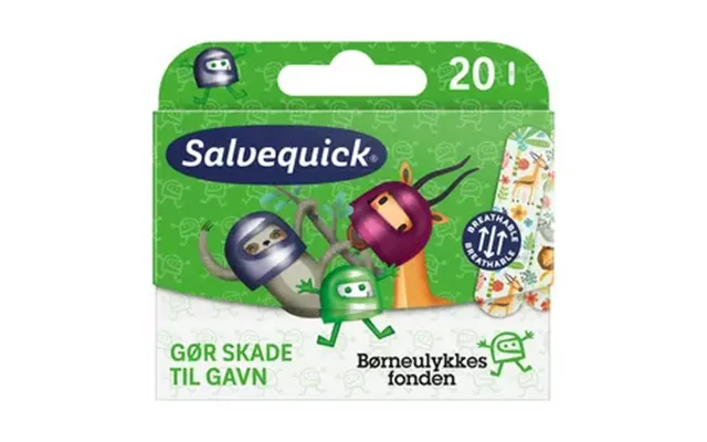 Salvequick Børneulykkesfonden - 20 Stk.