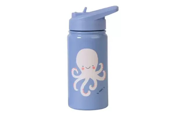 Saro Baby Thermoflaske M. Sugerør - Blue