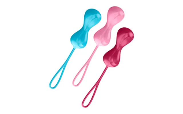 Satisfyer Bækkenbundskugler Træningssæt - 3 Stk.