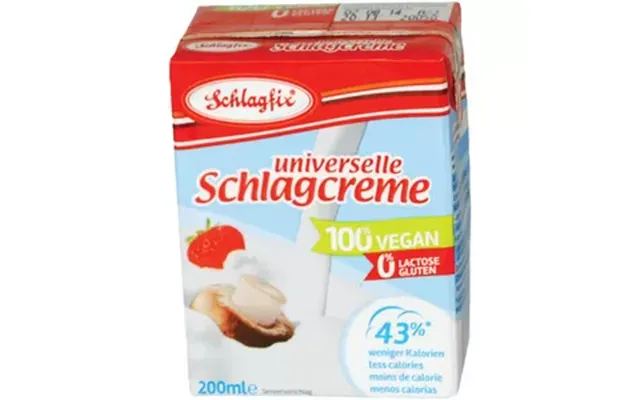 Schlagfix Madlavningscreme Usødet Alternativ Til Fløde - 200 Ml
