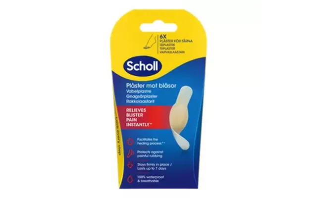 Scholl Blister Plasters Toes - 6 Stk.